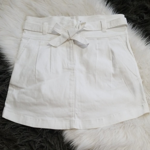 Shinestar Dresses & Skirts - New! ShineStar High Waist Denim Skirt W/Belt